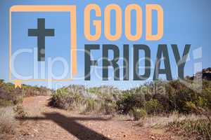 Composite image of good friday logo