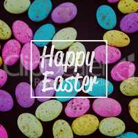 Composite image of happy easter