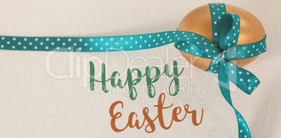 Composite image of easter greeting