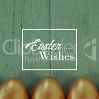 Composite image of easter greeting