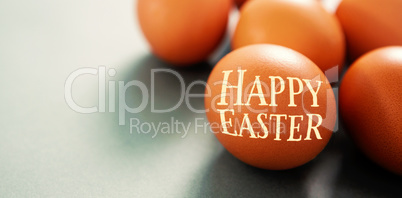 Composite image of easter greeting