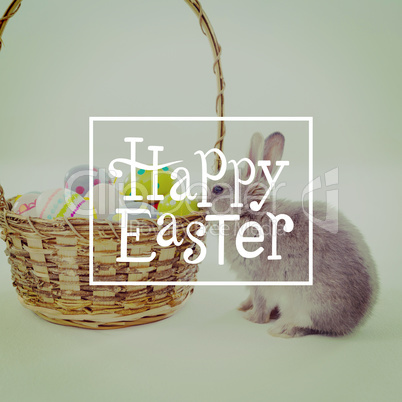 Composite image of happy easter