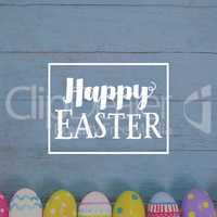 Composite image of easter greeting