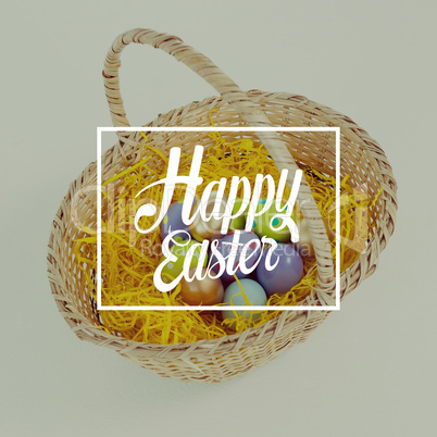 Composite image of happy easter