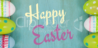 Composite image of happy easter logo