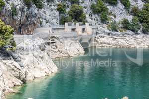 Cuber Stausee in der Sierra de Tramuntana, Mallorca, Spanien