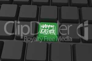 Composite image of easter greeting