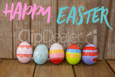 Composite image of easter greeting