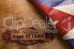 Hot imprint Made in Cuba