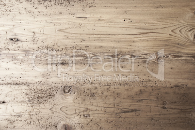 Brown Wooden Background, Copy Space