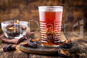 Prune drink, dried plums extract, fruits beverage