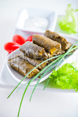 Stuffed Grape Leaves