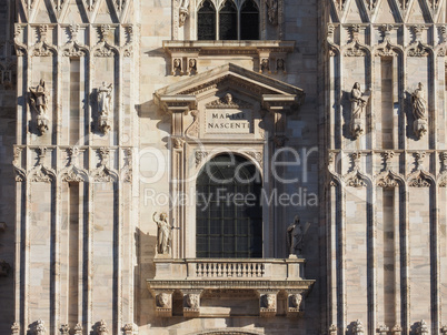 Duomo (meaning Cathedral) in Milan