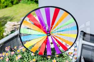Colourful colorful pinwheel