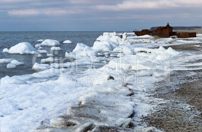 ice, sea, snow, cold, winter, landscape, travel, baltic, tourism