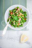 Quinoa tabbouleh salad