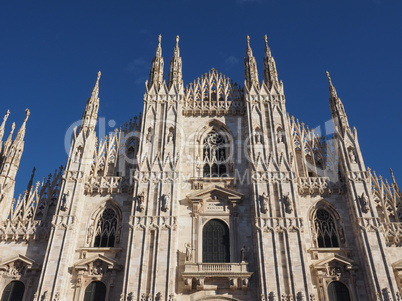 Duomo (meaning Cathedral) in Milan