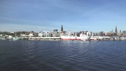 Port of Hamburg Aerial View