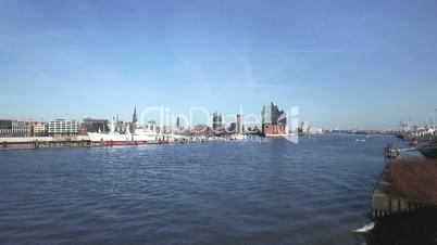 Port of Hamburg Aerial View