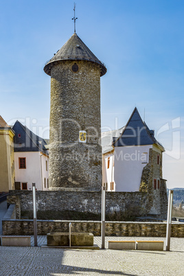 Castle Voigtsberg in Oelsnitz in the Vogtland