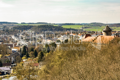 Castle Voigtsberg in Oelsnitz in the Vogtland