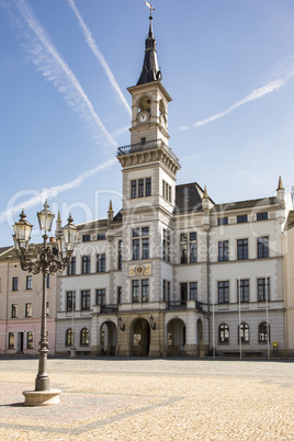 Town hall of Oelsnitz in the Vogtland
