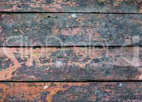 Weathered wooden planks
