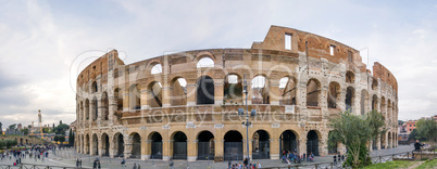 The Great Roman Colosseum Coliseum, Colosseo in Rome