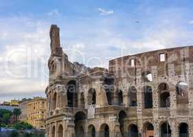 The Great Roman Colosseum Coliseum, Colosseo in Rome