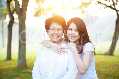 Mother and daughter