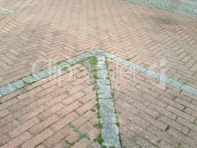 red brick floor texture background