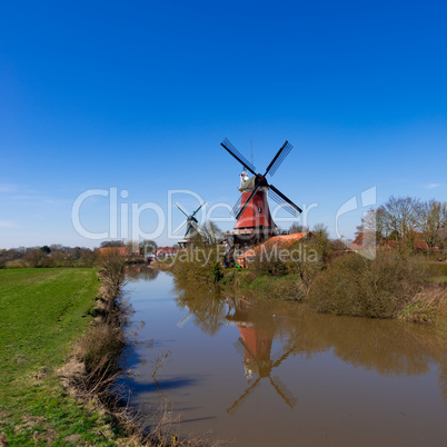 East Frisian mills