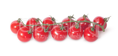 Cherry tomatoes on the stem