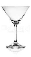 Empty martini glass
