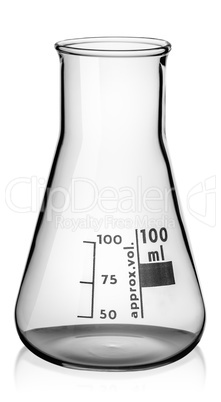 Glass conical flask