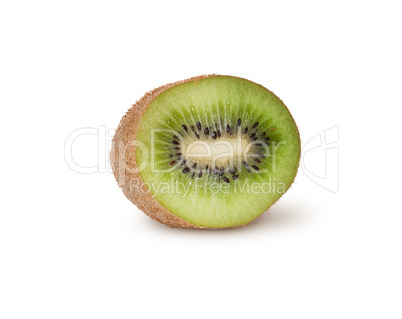 Half Of Juicy Kiwi Fruit