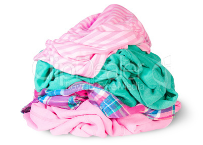 Heap Of Crumpled Clothes