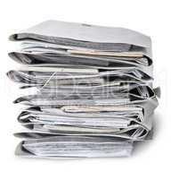 In Front Files Arranged In Stack