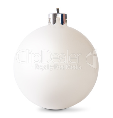 White Christmas Ball
