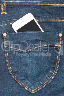 Mobile Phone In Pocket Jeans