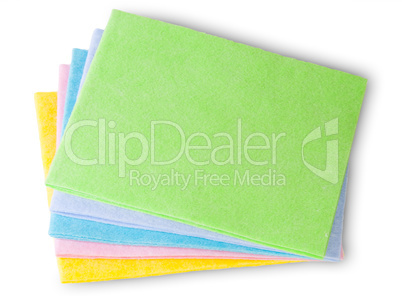 Multicolored Cleaning Cloths