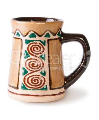 Old Ceramic Beer Mug