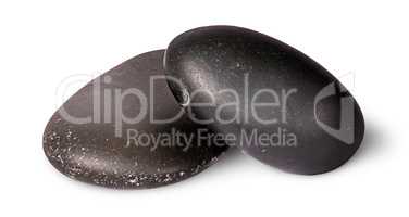 On top two black stones for Thai spa