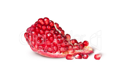 One Of Ripe Juicy Pomegranate