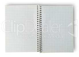 Open notebook for notes