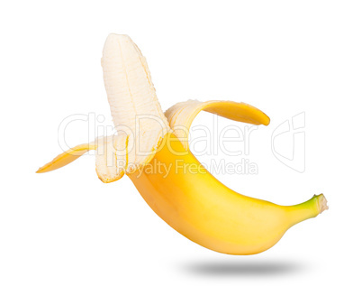 Peeled Ripe Banana