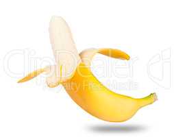 Peeled Ripe Banana