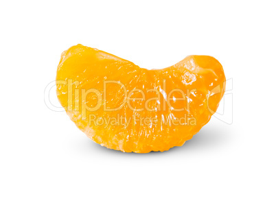 Peeled Tangerine Segment