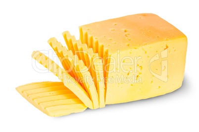 Piece Of Sliced Cheese