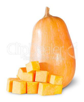 Pumpkin Entirely And Diced